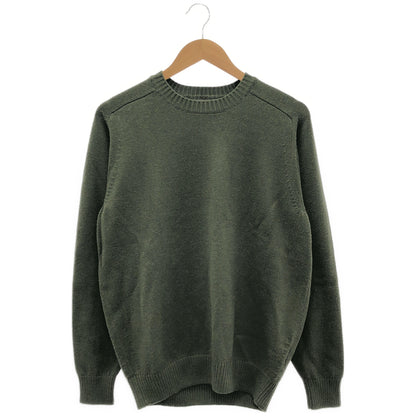 UNITED ARROWS ユナイテッドアローズ 1113-299-4950 オリーブ 奥山メリヤス ミドルゲージ ニット トップス