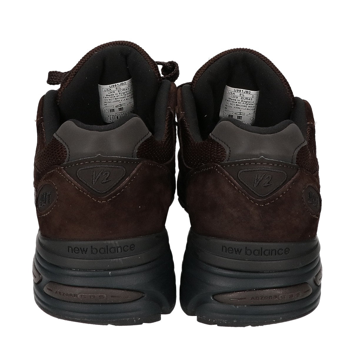 NEW BALANCE ニューバランス U991JB2 Made in England 日本限定モデル スエード/メッシュ スニーカー シューズ