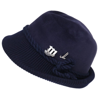 Muhlbauer ミュールバウアー 【美品】111 Darlings Karl 素材切り替え 中折れハット 帽子