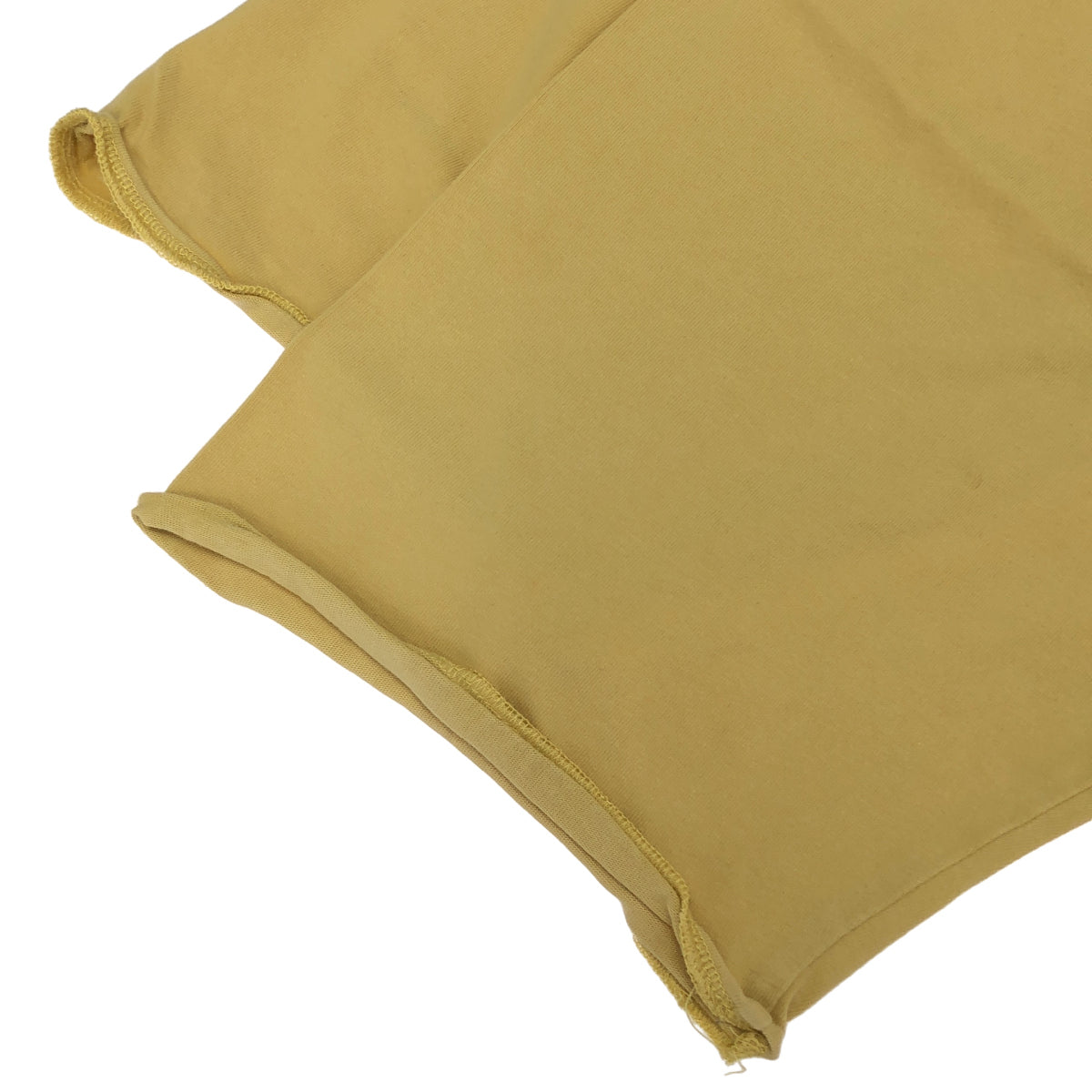 TIGHTBOOTH タイトブース イエロー コットン100 七分丈 ポケットTシャツ トップス