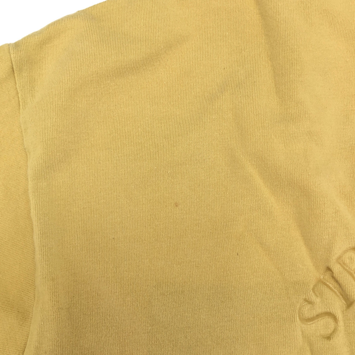 TIGHTBOOTH タイトブース イエロー コットン100 七分丈 ポケットTシャツ トップス