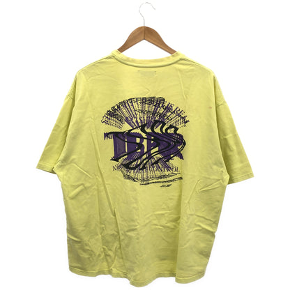 TIGHTBOOTH タイトブース ×河村康輔 イエロー コットン100 DUPLICATION Tシャツ トップス
