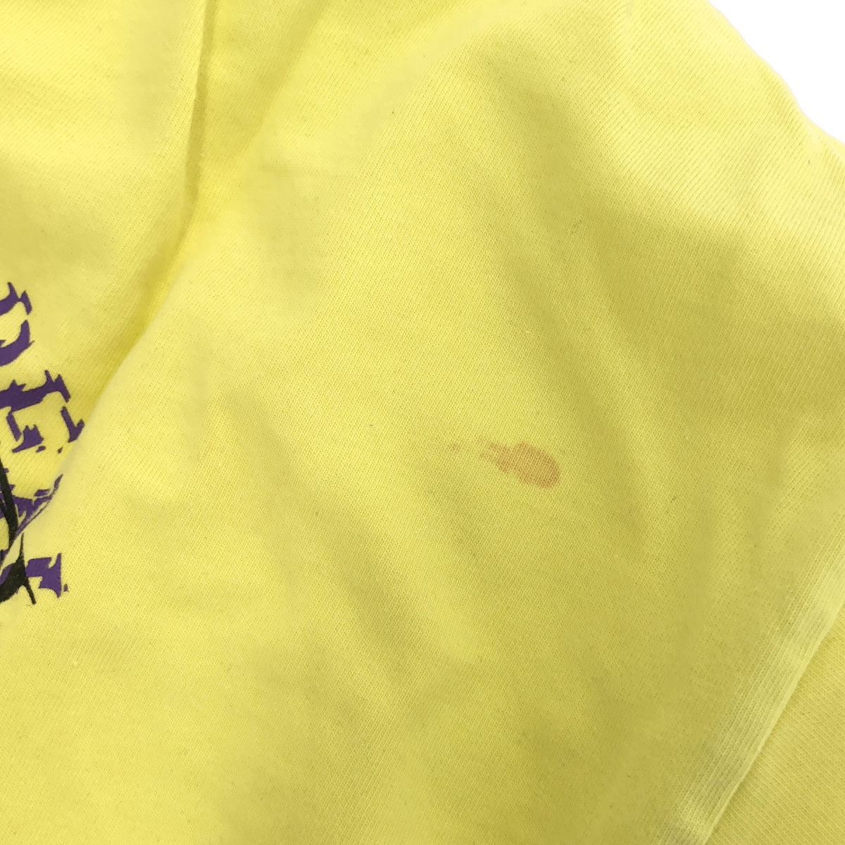 TIGHTBOOTH タイトブース ×河村康輔 イエロー コットン100 DUPLICATION Tシャツ トップス
