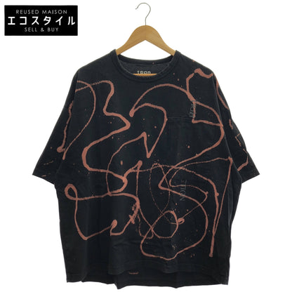 TIGHTBOOTH タイトブース ブラック コットン100 BLEACH Tシャツ トップス