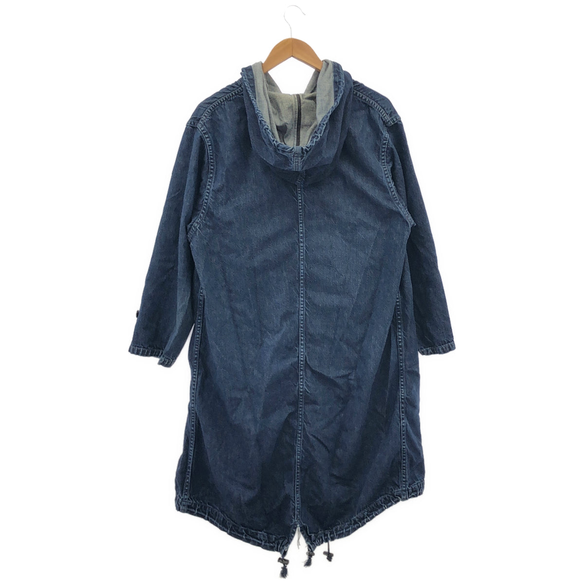 EVISU エヴィス インディゴ デニム フード付き ジャケット コート トップス