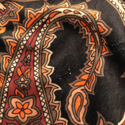 TIGHTBOOTH タイトブース ブラック 22SS PAISLEY VELOUR LONG SLEEVE Tシャツ トップス