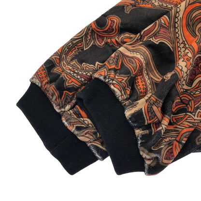 TIGHTBOOTH タイトブース ブラック 22SS PAISLEY VELOUR LONG SLEEVE Tシャツ トップス