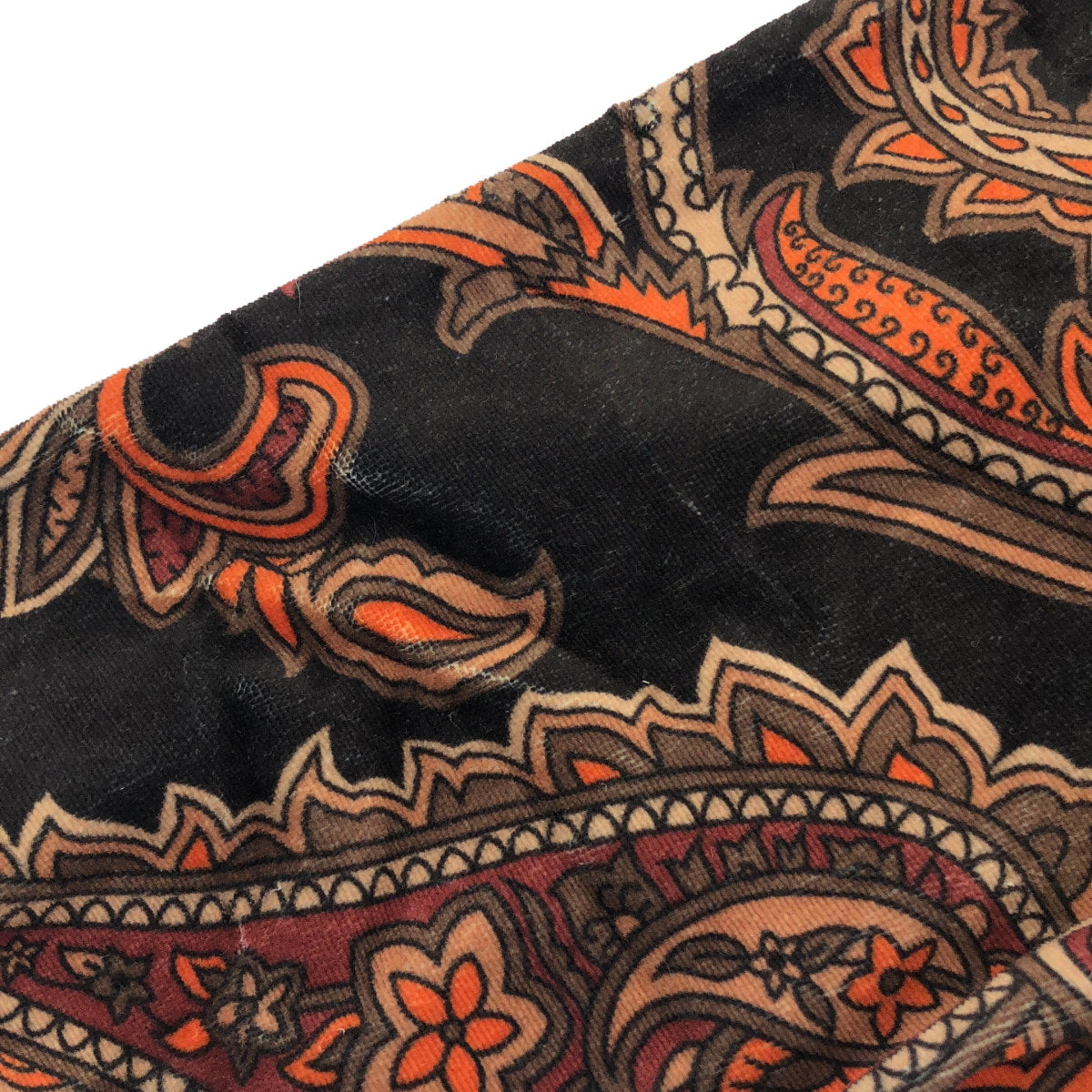 TIGHTBOOTH タイトブース ブラック 22SS PAISLEY VELOUR LONG SLEEVE Tシャツ トップス