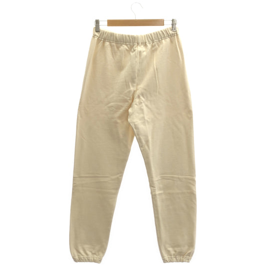 TEN×Ron Herman テンバイロンハーマン 3510600680　アイボリー コットン100　スウェットパンツ ボトムス