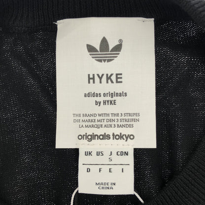 adidas アディダス ×ハイク S15252　ブラック　コットン100　長袖ニット トップス
