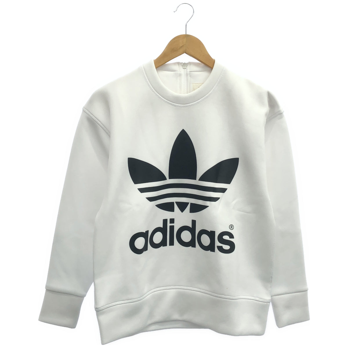 adidas アディダス ×ハイク ホワイト　ボンディング スウェット トップス