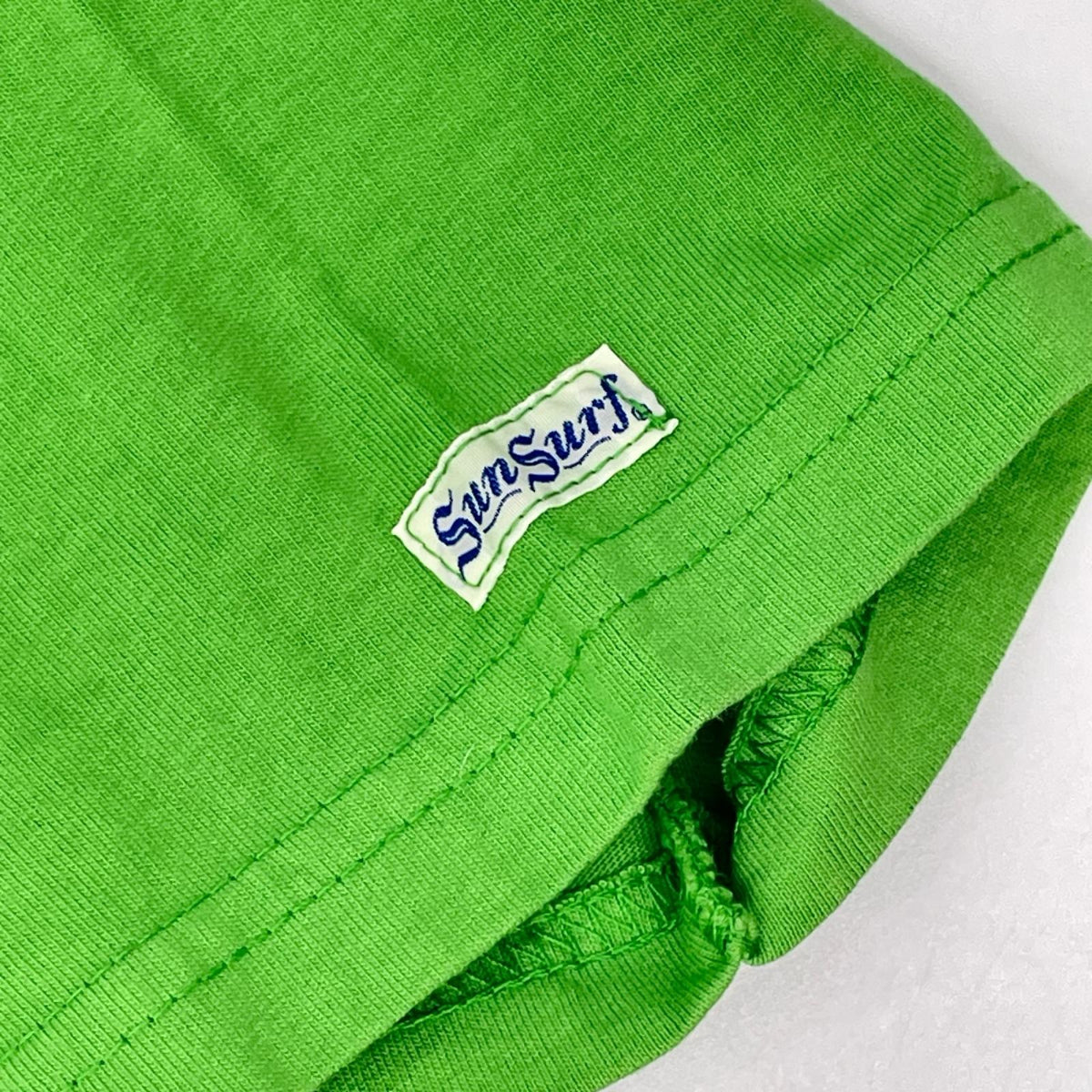 SUN SURF サンサーフ USA製 グリーン HAWAIAN HULA 半袖 Tシャツ トップス