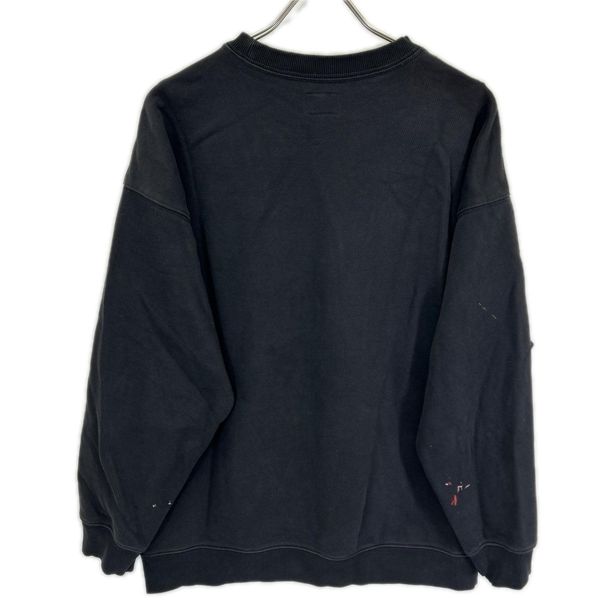 EVISU エヴィス ブラック Multi-Pockets with Seagull Print Loose Fit スウェット トップス