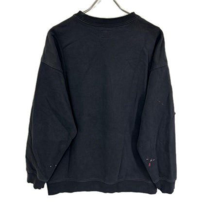 EVISU エヴィス ブラック Multi-Pockets with Seagull Print Loose Fit スウェット トップス