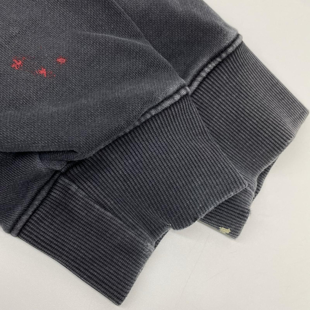 EVISU エヴィス ブラック フェード スカル カモメ プリント ファッションフィット スウェット トップス