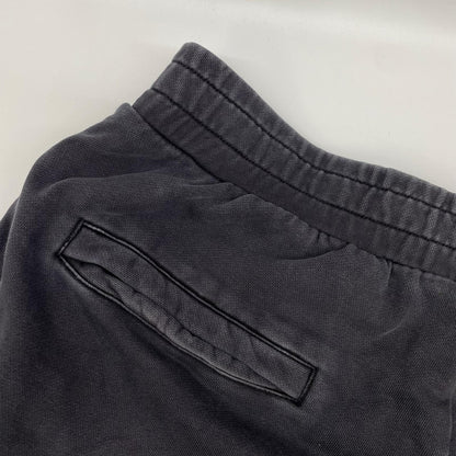 EVISU エヴィス ブラック ウォッシュド大黒プリント ファッションフィット スウェットパンツ ボトムス