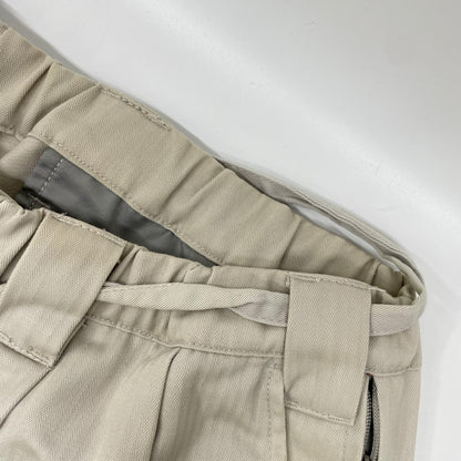 TIGHTBOOTH タイトブース ベージュ ヘリンボーン ベルト付きパンツ ボトムス