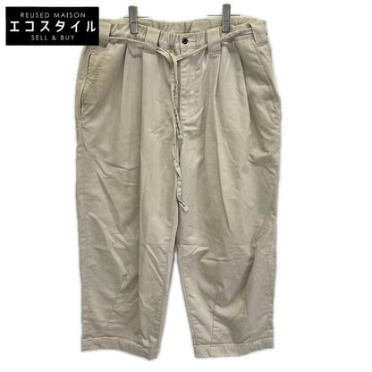 TIGHTBOOTH タイトブース ベージュ ヘリンボーン ベルト付きパンツ ボトムス
