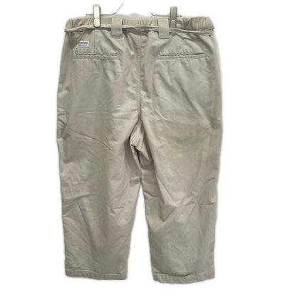 TIGHTBOOTH タイトブース ベージュ ヘリンボーン ベルト付きパンツ ボトムス