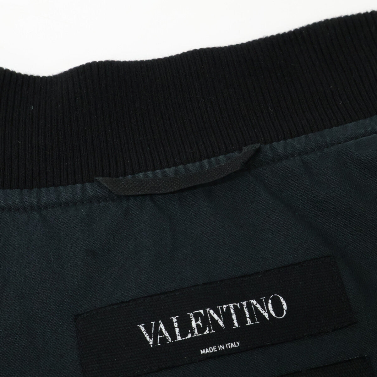 VALENTINO ヴァレンティノ MV3CI1602KP ブラック ロックスタッズ MA-1 ボンバージャケット ジャケット
