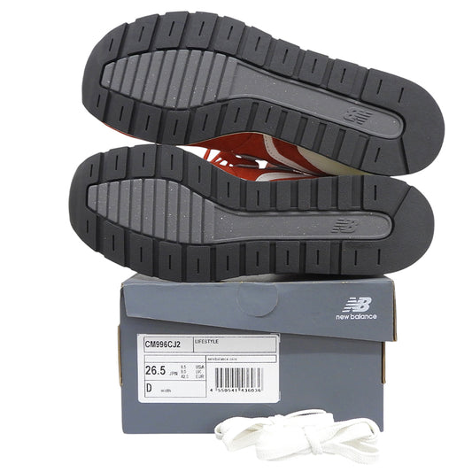 NEW BALANCE ニューバランス 未使用 996 スエード スニーカー シューズ メンズ レッド 26.5cm CM996CJ2 シューズ