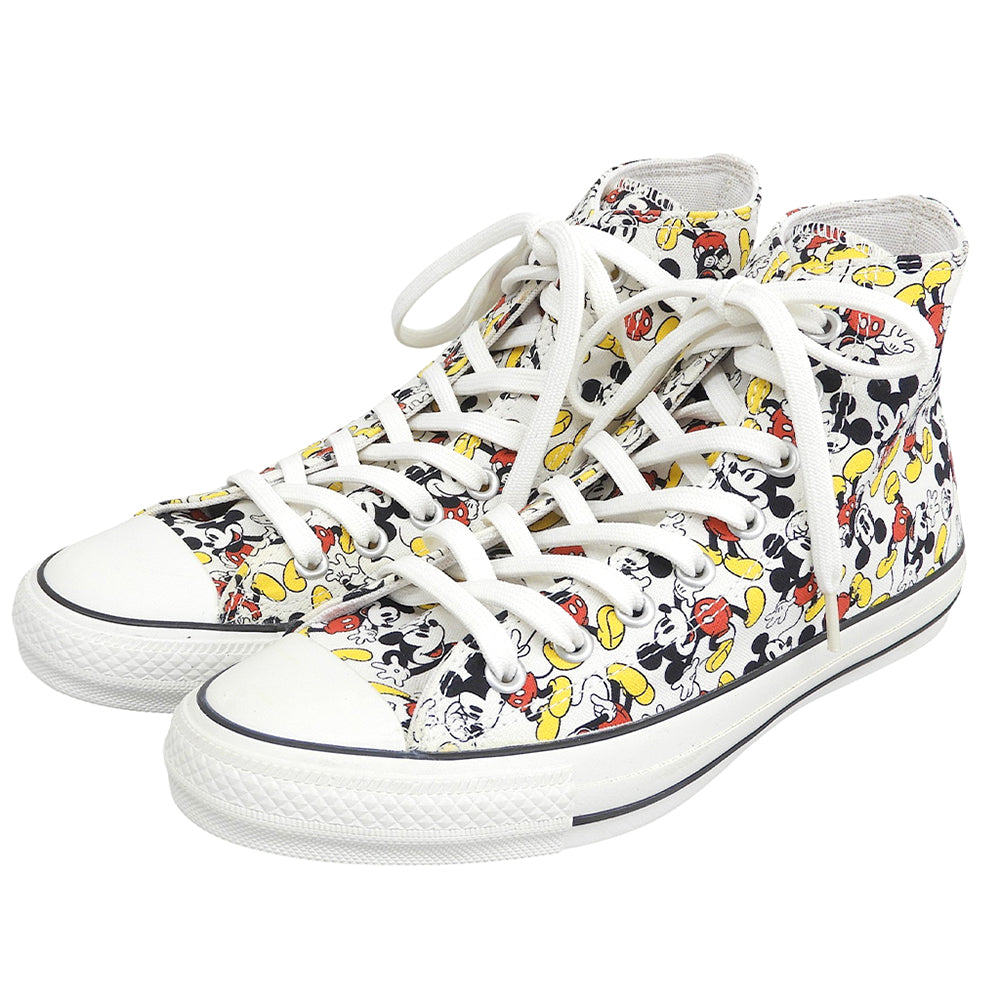 converse コンバース 未使用 ミッキーマウス オールスター ハイカット スニーカー シューズ メンズ マルチカラー 27cm 1CK589 シューズ