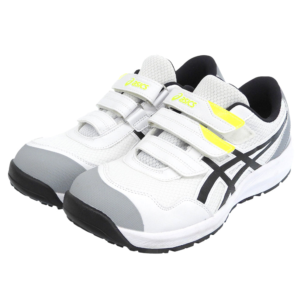 asics アシックス 美品 ウィンジョブ スニーカー シューズ メンズ ホワイト/ブラック 26.5cm 1273A079 シューズ