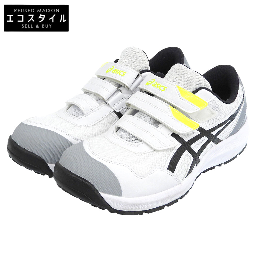 asics アシックス 美品 ウィンジョブ スニーカー シューズ メンズ ホワイト/ブラック 26.5cm 1273A079 シューズ