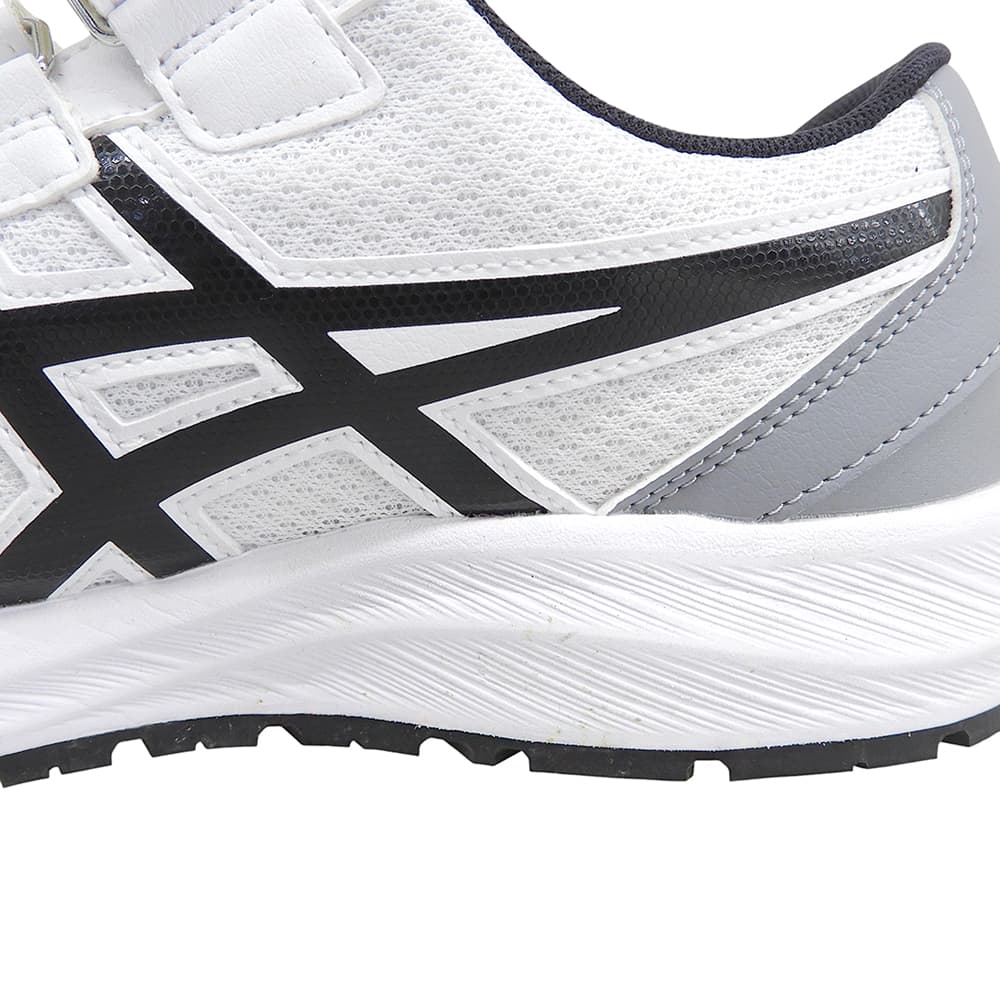 asics アシックス 美品 ウィンジョブ スニーカー シューズ メンズ ホワイト/ブラック 26.5cm 1273A079 シューズ