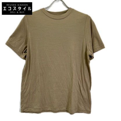 MUSE ミューズ 25年製 ベージュ プライム ウール Tシャツ トップス