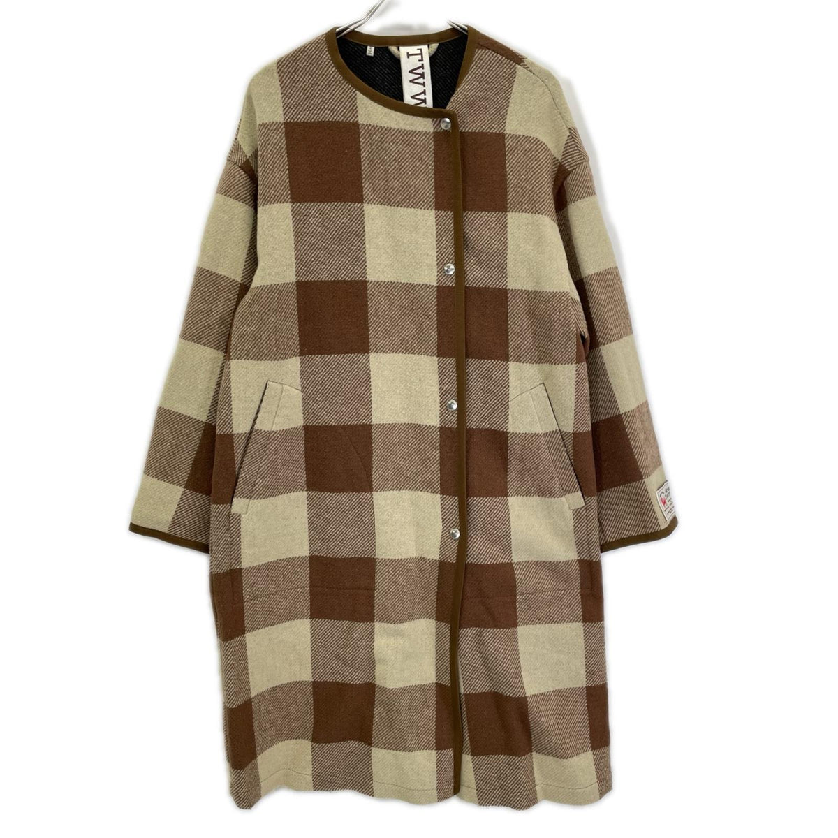 TRADITIONAL WEATHERWEAR トラディショナルウェザーウェア L202APFCO0177HT ブラウン×ベージュ ヒートツイード アークリーロング コート コート