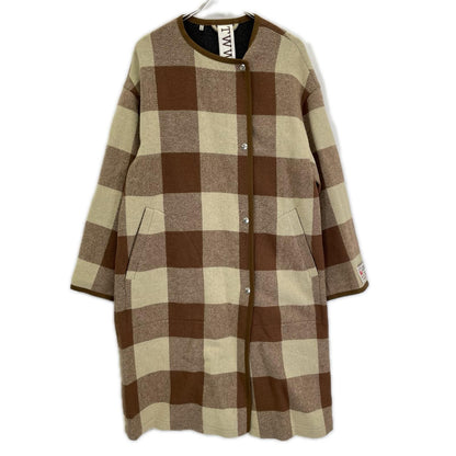 TRADITIONAL WEATHERWEAR トラディショナルウェザーウェア L202APFCO0177HT ブラウン×ベージュ ヒートツイード アークリーロング コート コート