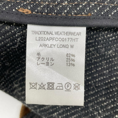 TRADITIONAL WEATHERWEAR トラディショナルウェザーウェア L202APFCO0177HT ブラウン×ベージュ ヒートツイード アークリーロング コート コート