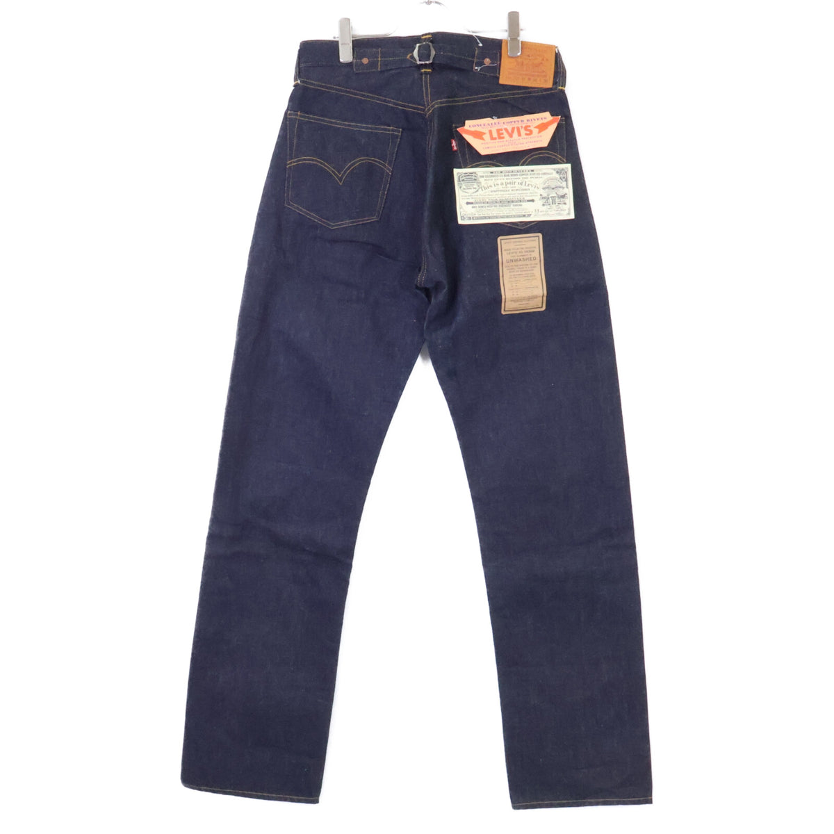 LEVI'S リーバイス 新品未使用 201-0003 201XX バレンシア製 シンチバック デニムパンツ ボトムス