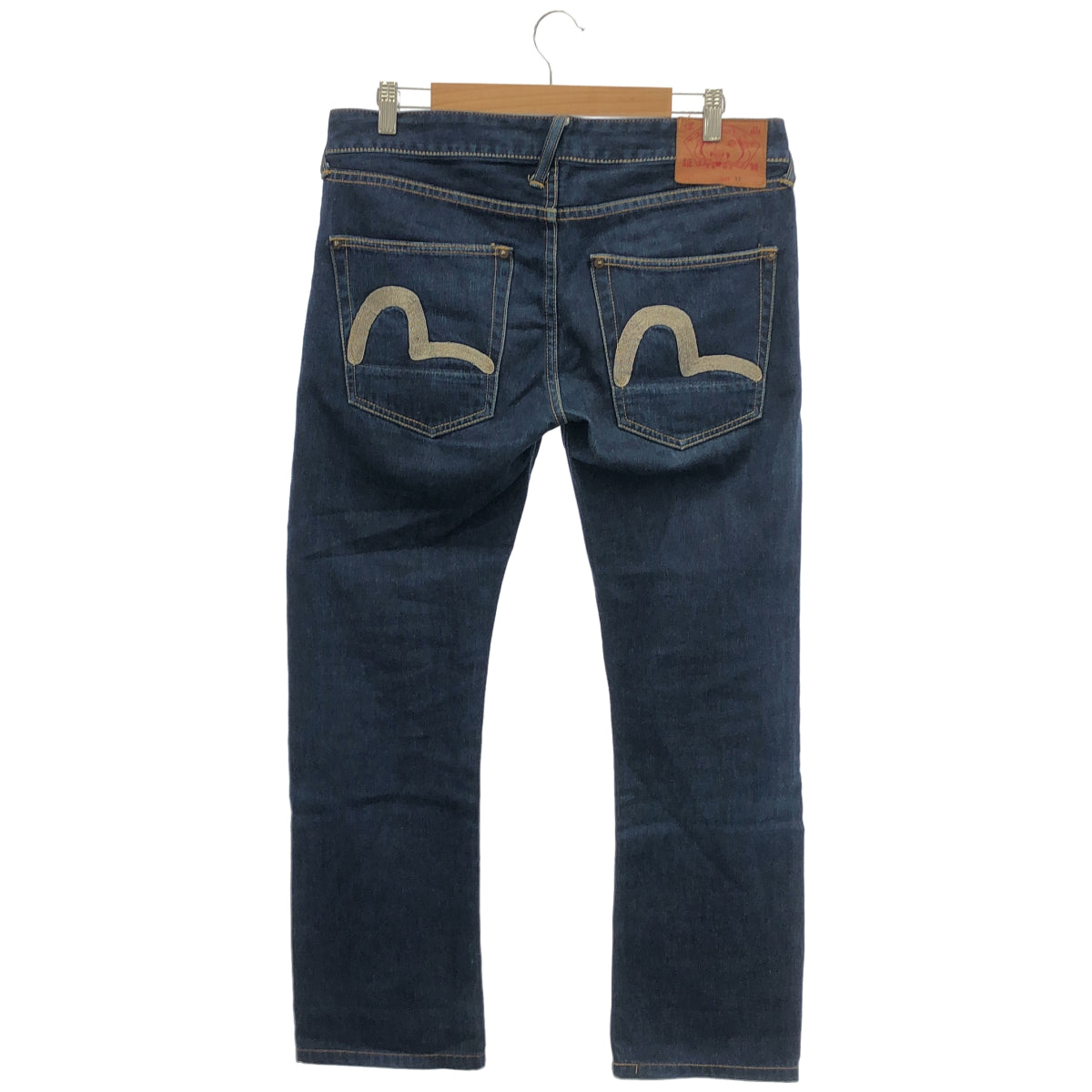 EVISU エヴィス インディゴ カモメプリント デニムパンツ ボトムス