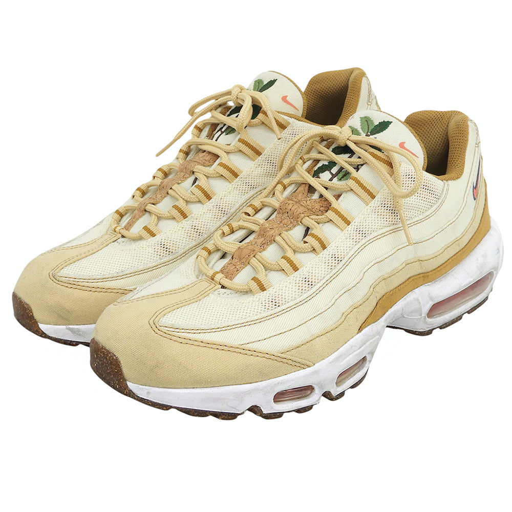 NIKE ナイキ コルク エアマックス95 スニーカー シューズ メンズ ベージュ 27.5cm DC3991-100 シューズ
