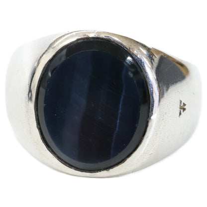 TOMWOOD トムウッド 925 Kay Ring Blue Hawk Eye ブルーホークアイ ケイ リング 指輪