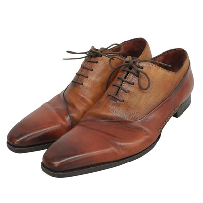 MAGNANNI マグナーニ ミクストメディア スイッチング レザーシューズ シューズ メンズ ブラウン 42 16729 シューズ