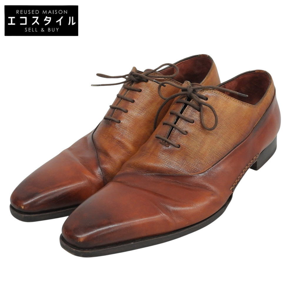 MAGNANNI マグナーニ ミクストメディア スイッチング レザーシューズ シューズ メンズ ブラウン 42 16729 シューズ
