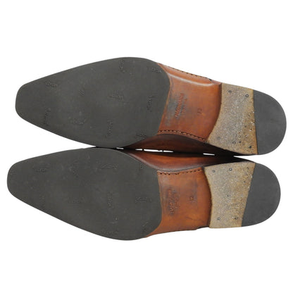 MAGNANNI マグナーニ ミクストメディア スイッチング レザーシューズ シューズ メンズ ブラウン 42 16729 シューズ
