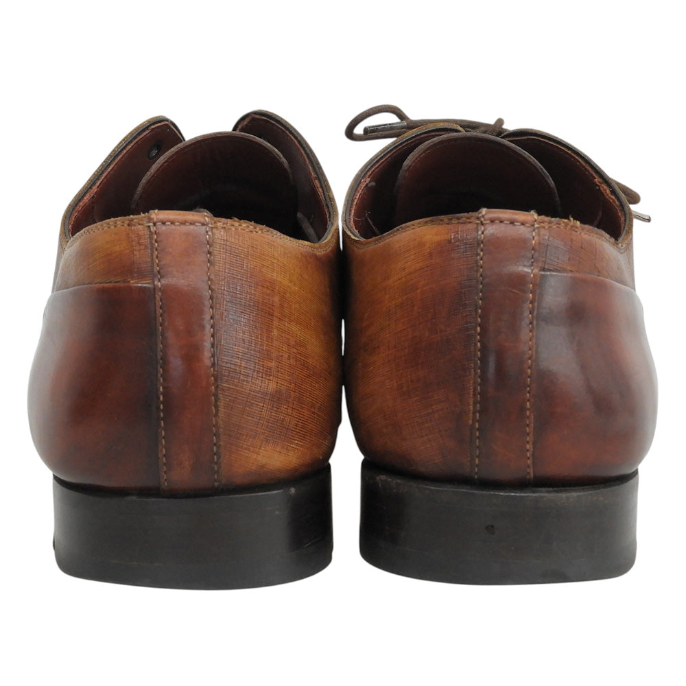 MAGNANNI マグナーニ ミクストメディア スイッチング レザーシューズ シューズ メンズ ブラウン 42 16729 シューズ