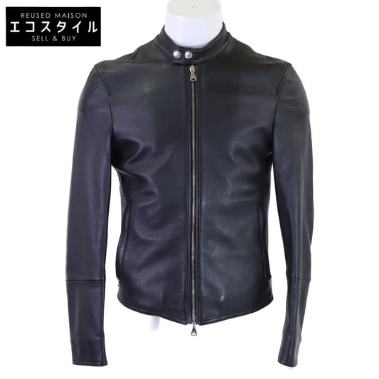 EMMETI エンメティー ｘ干場義雅【新品同様/国内正規】H UOMO アッカ ウォモ ラムスキン シングルライダースジャケット ジャケット