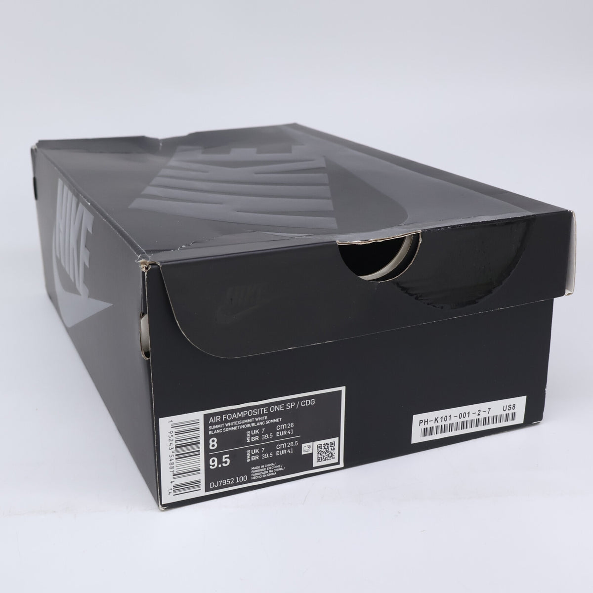 NIKE ナイキ ｘCOMME des GARCONS HOMME PLUS DJ7952-100 AIR FOAMPOSITE ONE SP スニーカー シューズ