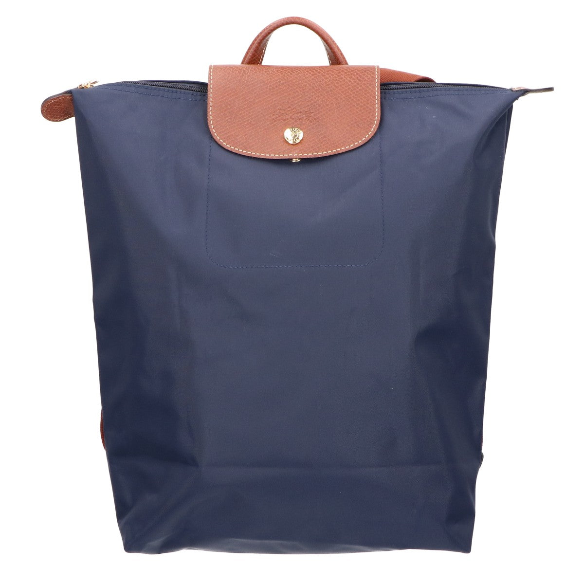 Longchamp ロンシャン 【美品】ル プリアージュ オリジナル M ポリアミドキャンバスｘレザー バックパック リュック バックパック