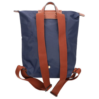 Longchamp ロンシャン 【美品】ル プリアージュ オリジナル M ポリアミドキャンバスｘレザー バックパック リュック バックパック