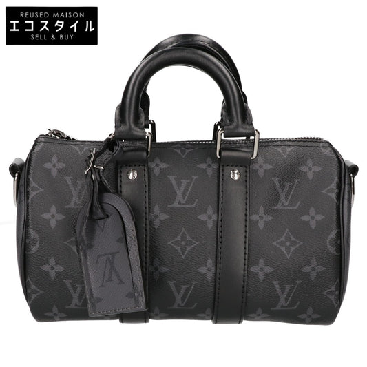 LOUIS VUITTON ルイヴィトン M46271 モノグラムエクリプス キーポルバンドリエール25 ハンドバッグ