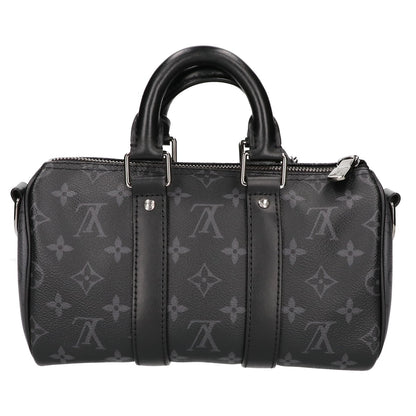 LOUIS VUITTON ルイヴィトン M46271 モノグラムエクリプス キーポルバンドリエール25 ハンドバッグ