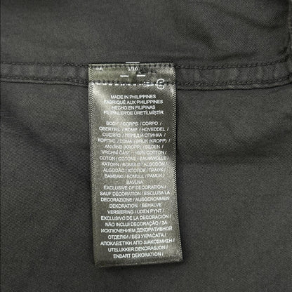 RRL ダブルアールエル ブラック コットンボタン コンチョボタン ウエスタンシャツ トップス