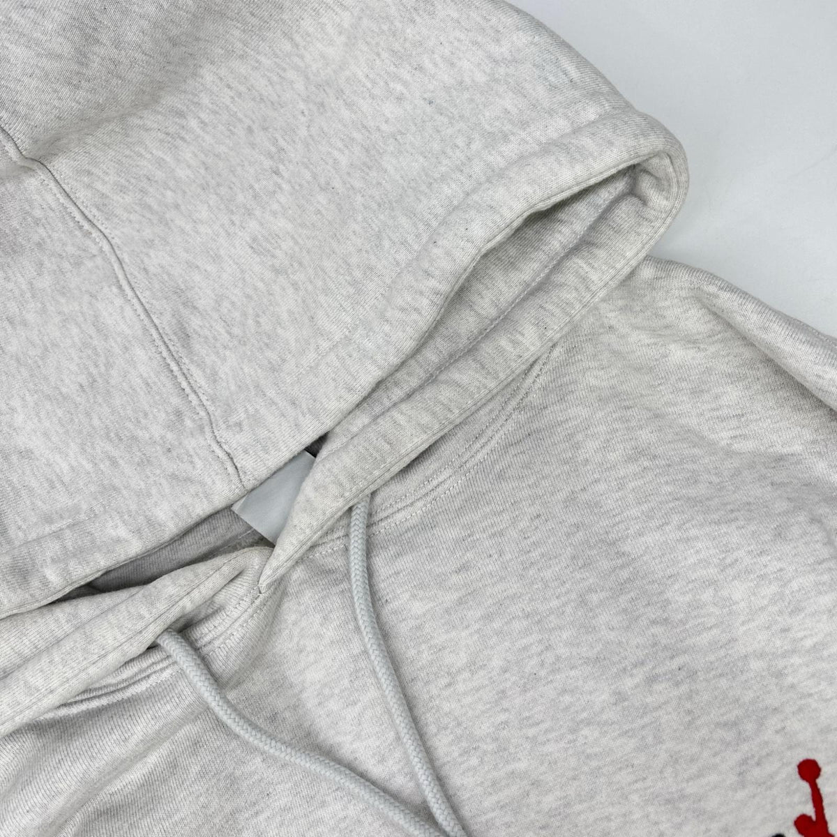 JORDAN ジョーダン ×Supreme HF0836-051 24AW グレー ロゴマーク スウェットフーディー トップス