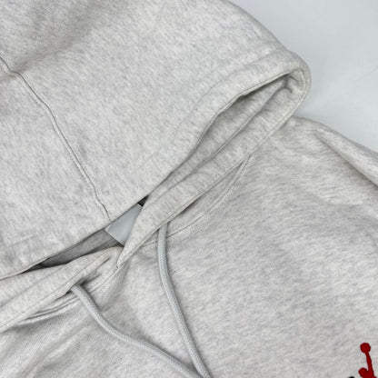 JORDAN ジョーダン ×Supreme HF0836-051 24AW グレー ロゴマーク スウェットフーディー トップス